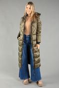 Shine Padded Coat - Green / 2XL image