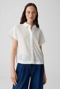 Fessin Embroidered Blouse - White / L image