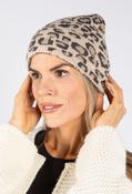Leopard Print Hat - Beige / F/S image