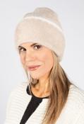 Contrast Stripe Soft Touch Hat - Beige / F/S image