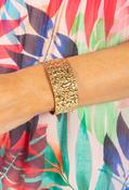 Mini Textured Cuff - Gold / F/S
