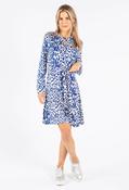 Leo Button Down Dress - Dark Blue / 14 image