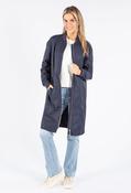 Longline Bomber Jacket - Navy / 2XL image