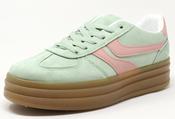 Double Sole Colour Trainer - Lightgreen / 37 image