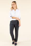 Angelika Zip Pocket Trousers - Navy / 36 image
