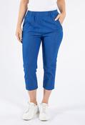 Pull on Capris with Embroidery detailing - Royal Blue / 24 image