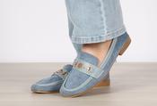 Celtic Buckle Loafer - Blue / 36 image