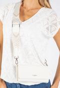 Essentials Cross Body Bag and Purse - White / F/S image