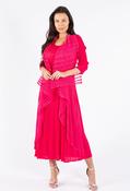 2 in 1 Maxi Dress - Fushia / F/S image