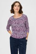 Ditsy Print Blouse - Sweet Orchid / 40