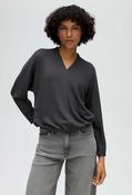 Sluto Ribbed Top - Anthracite / 36 image