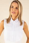 Diamante Bib Collar - White / 18