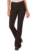"Ab"solution High Rise Itty Bitty Boot Glider Jeans - Black / 18