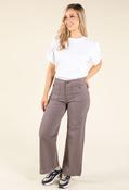 Ruby Dahlia Wide Leg Jeans - Taupe / 18 image