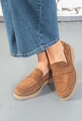 Suede Feel Loafer - Camel / 37 image
