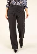 Maine Wide Leg Trousers - Black / 38 image