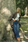 Soft Boucle Leopard Cape - Leopard / F/S