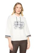 3/4 Sleeve Pullover - Off White / 40 image