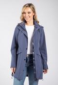 Detachable Hood Rain Coat - Nightshadow Blue / 38 image