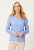 Long Sleeve Knit Jumper - Blue / 42