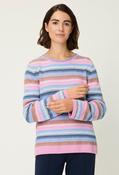 Striped knit jumper - Blue / 44
