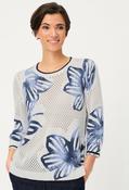 Floral Knit Jumper image