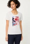 Cherry Print T-Shirt - Off White / 38 image