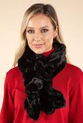 Faux Fur Snood - Black / F/S image