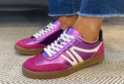 Metallic and Shine Trainers - Fushia / 38 image