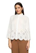 Broderie Anglaise Blouse - Off White / 40 image