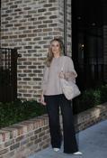 Faux Fur Slouch Bag - Beige / F/S