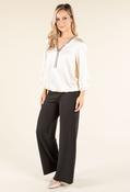 Caviar Satin Touch Blouse - Cream / 10 image