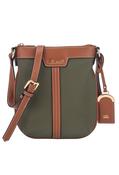 Angele Cross Body Bag - Tan/Olive / F/S