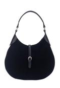 Amandine Curved Hobo Bag - Black / F/S image