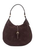 Amandine Curved Hobo Bag - Dark Brown / F/S image