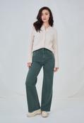 Natalia Wide Leg Jeans - Green / 8 image