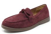 Knot Front Loafer - Wine / 37