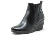 Wedge Ankle Boot - Black / 37 image