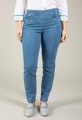 Angelika Slim Fit Jeans - Mid Blue / 42 image