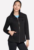GO SNUGGLE Tunic Full Zip Jacket - Black / M image