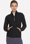 GO LUXE Rib 1/4 Zip Jumper - Black / S image