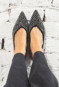 Diamante Ballerina - Black / 36 image