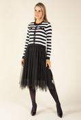 2 in 1 Look Tulle Dress - Black / 10 image