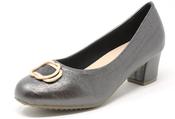 Soft Metallic Heel - Pewter / 41 image
