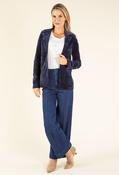 The Josh Velour Blazer - Navy / 10 image