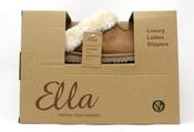 Jill Ladies Slippers - Chestnut / 38 image