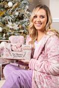 Feet Warmer Plush Slipper - Pink / F/S