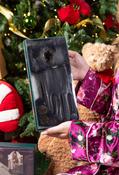 Faux Fur Cuff Gloves - Black / F/S image