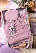 Pearl Hat and Scarf Giftset - Mauve / F/S image