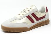 Metallic Stripe Trainer - Red / 40 image